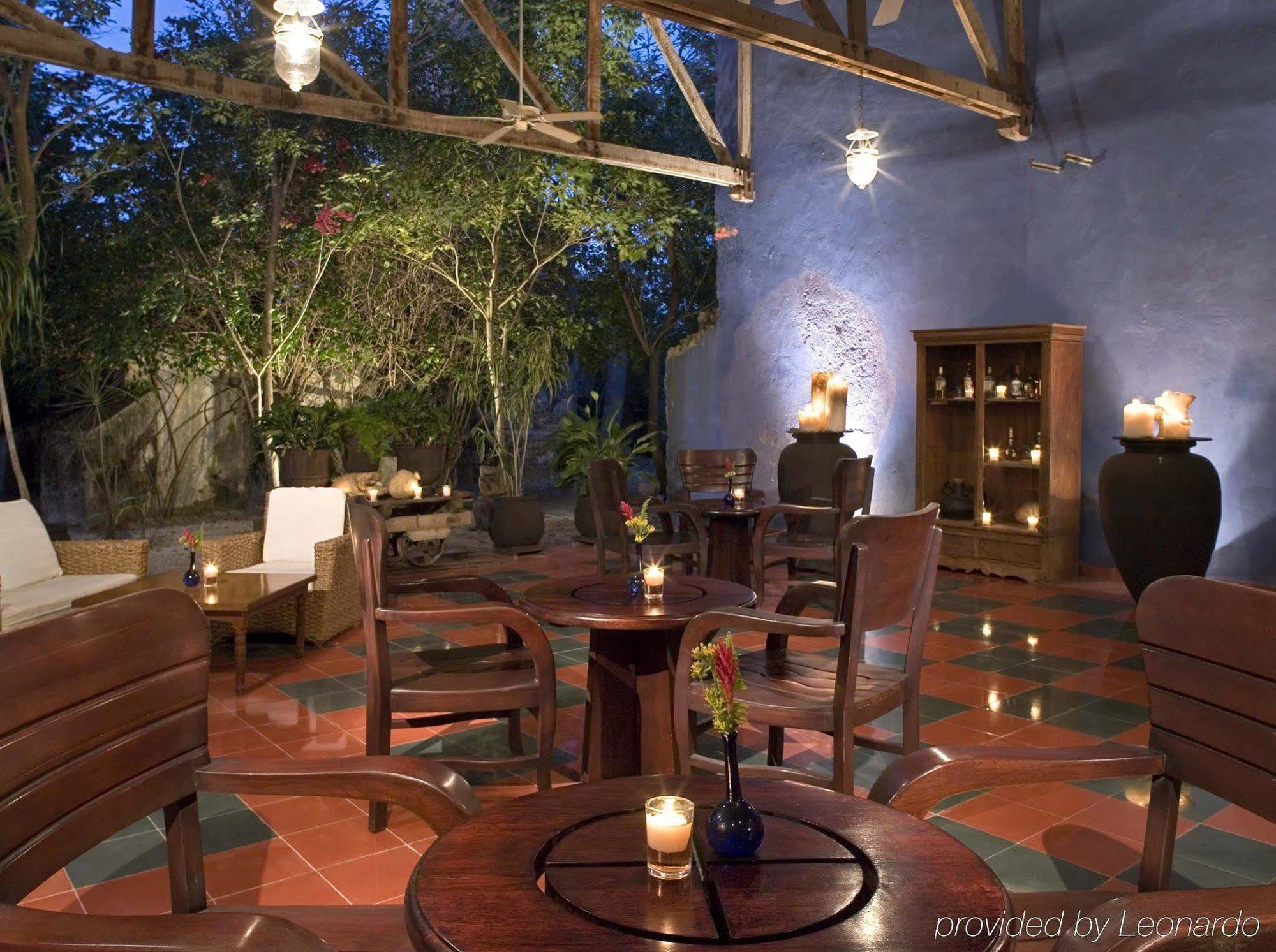 Hacienda San Jose Cholul Otel Tixkokob Restoran fotoğraf